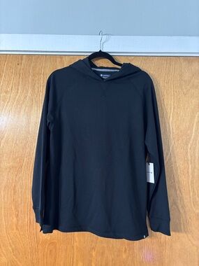 Sperry Men’s Black Hooded Performance Pullover
